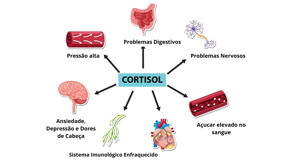 cortisol alto problemas